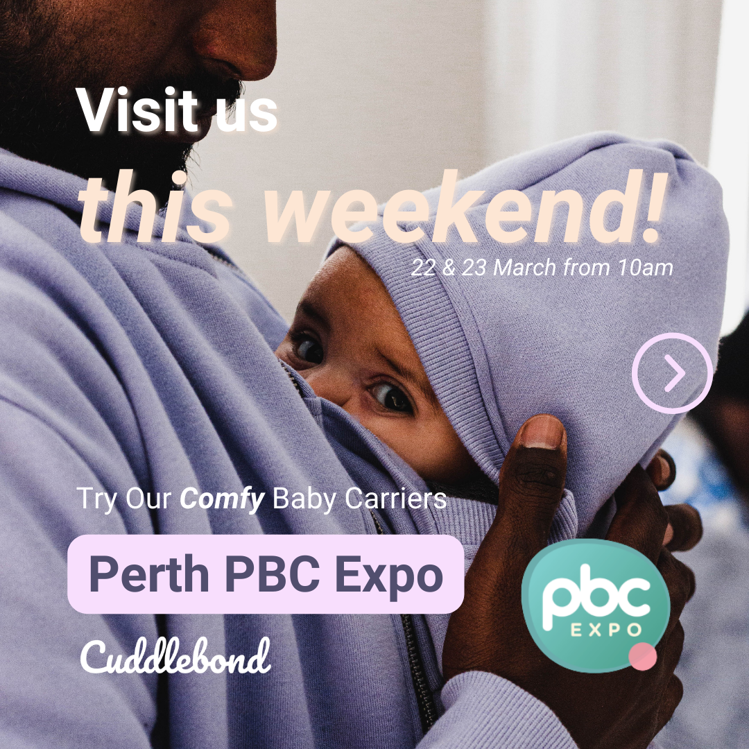 Visit Cuddlebond at PBC BABY Expo 2025 Perth! (Pregnancy Babies & Children's Expo)