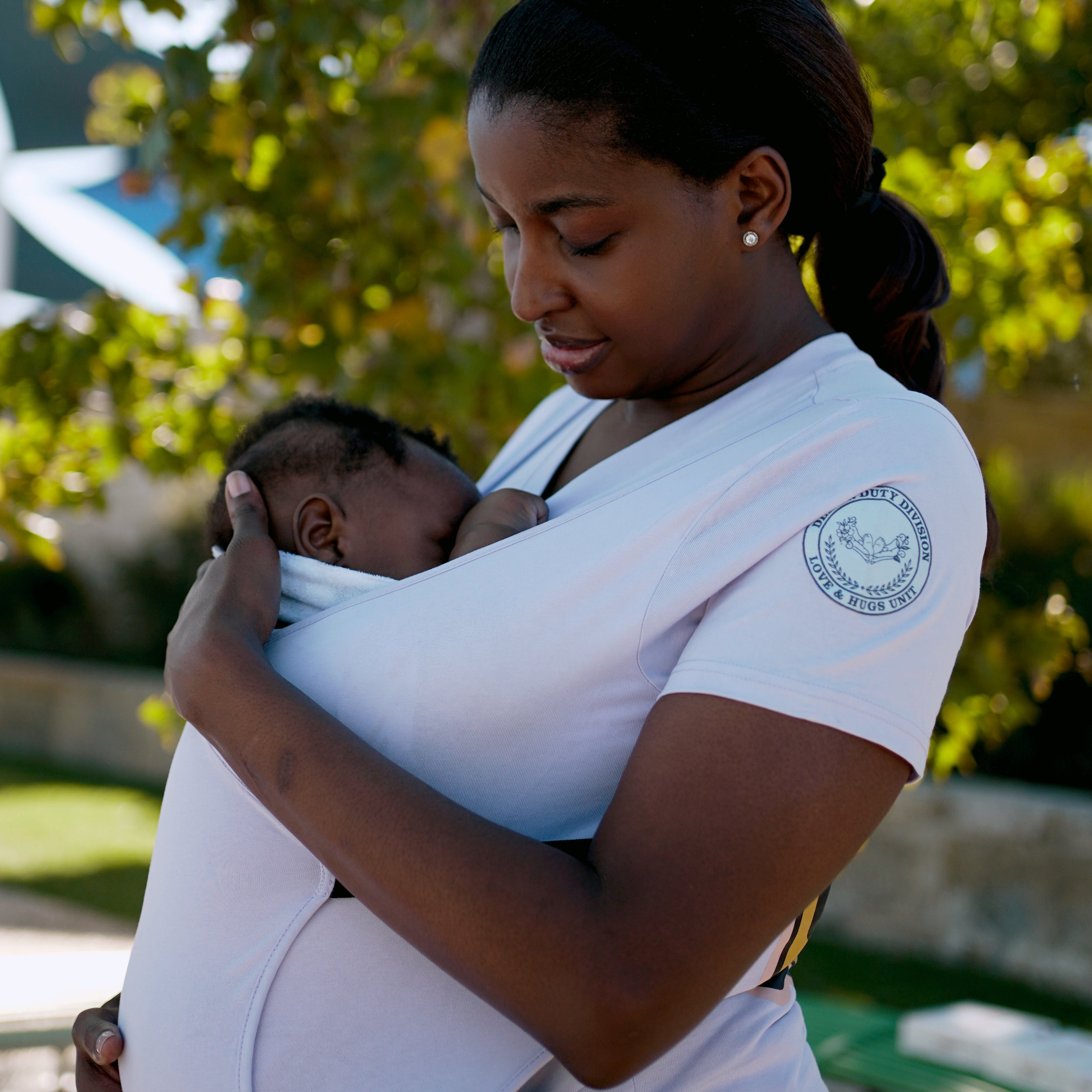Blue Baby Carrier T-Shirt
