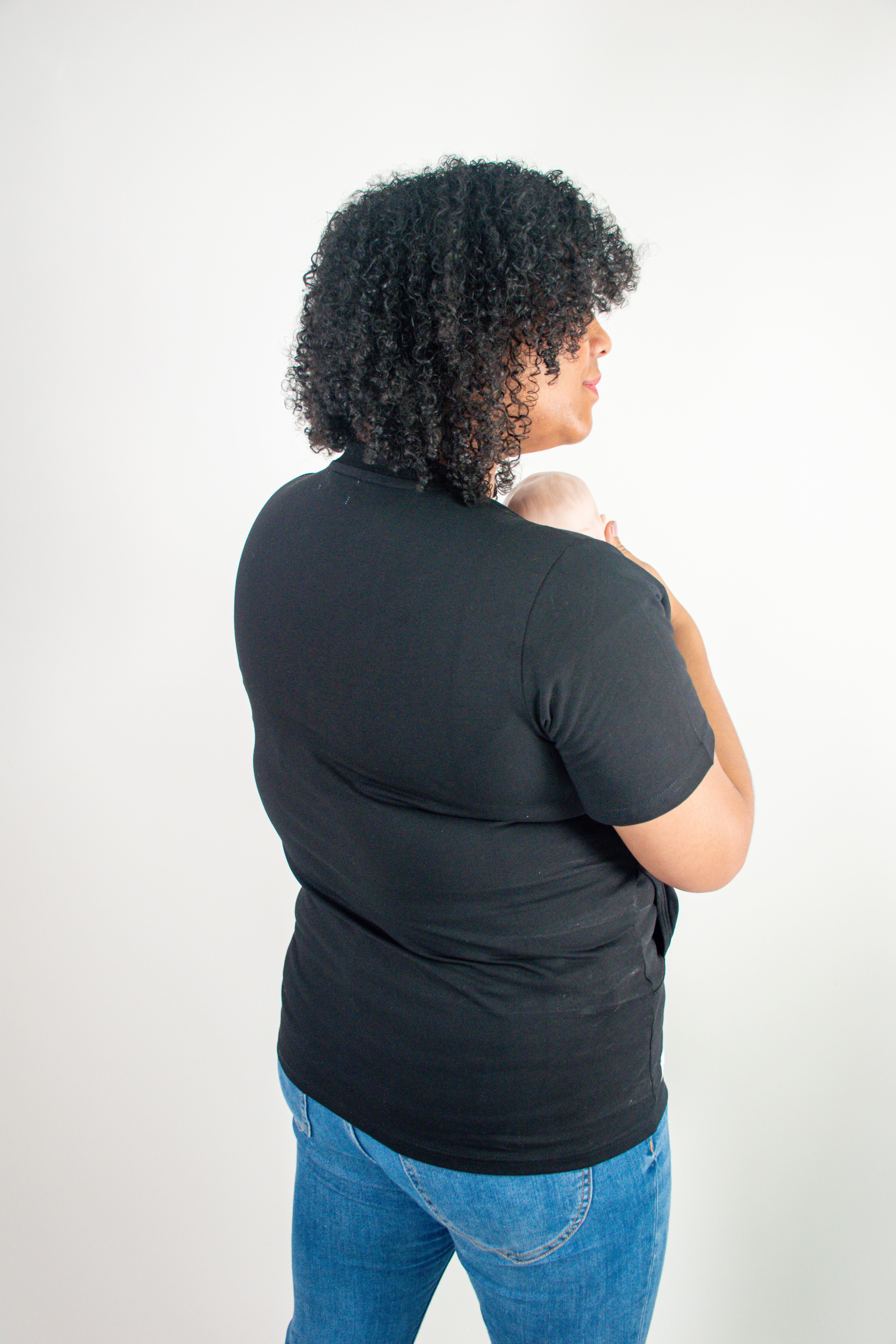 Black Baby Carrier T-Shirt