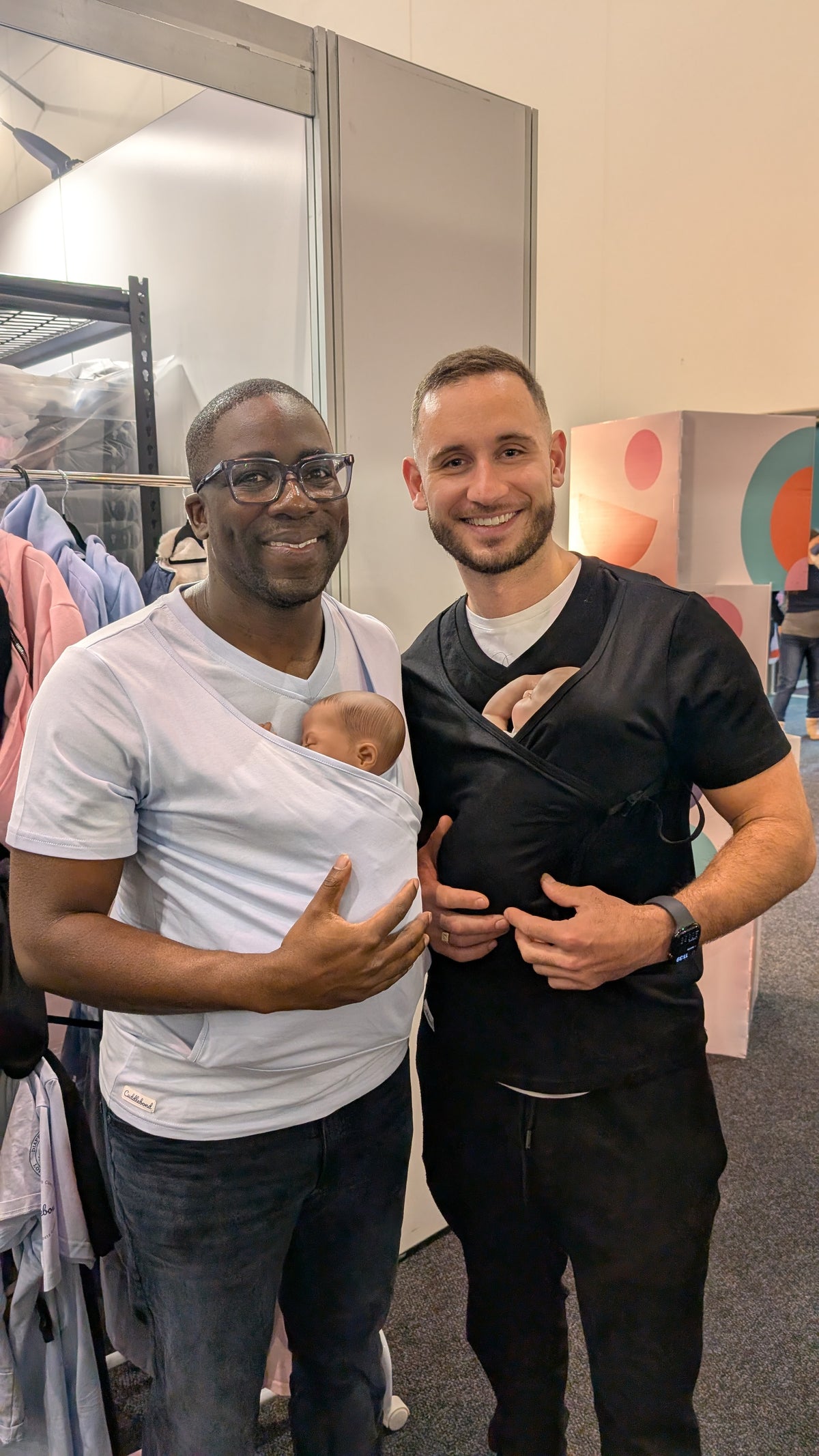 Black Baby Carrier T-Shirt